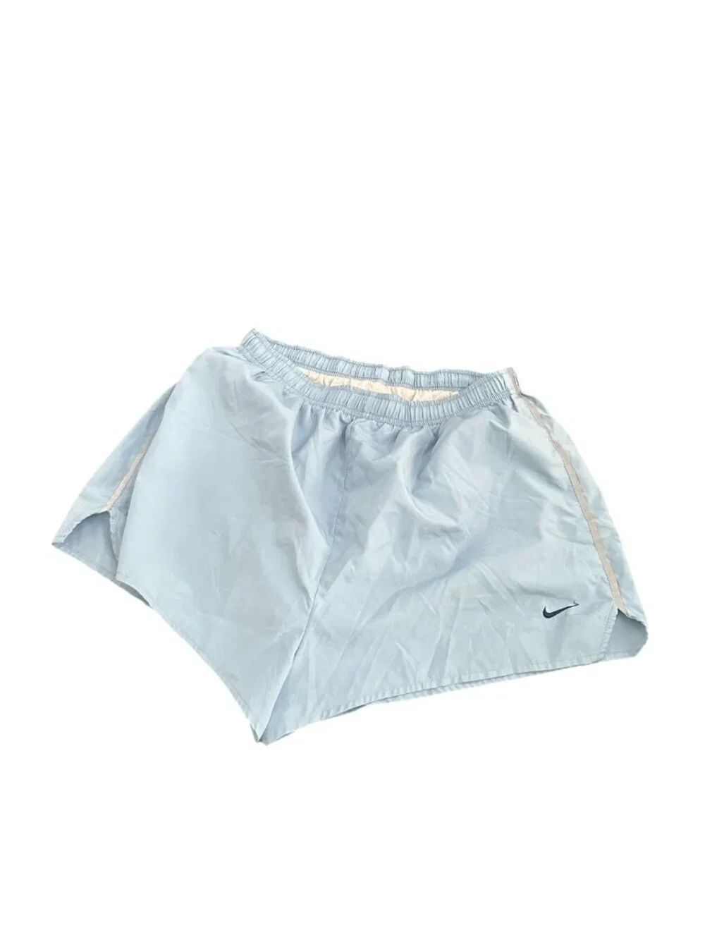 Women’s Nike Dri Fit Light Blue Athletic Shorts Large